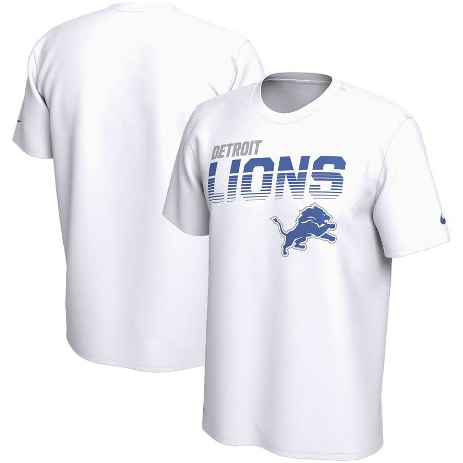 Detroit Lions Nike Sideline Line of Scrimmage Legend Performance T-Shirt White,We sell and wholesale Detroit Lions Nike Sideline Line of Scrimmage Legend Performance T-Shirt White on line form chian!